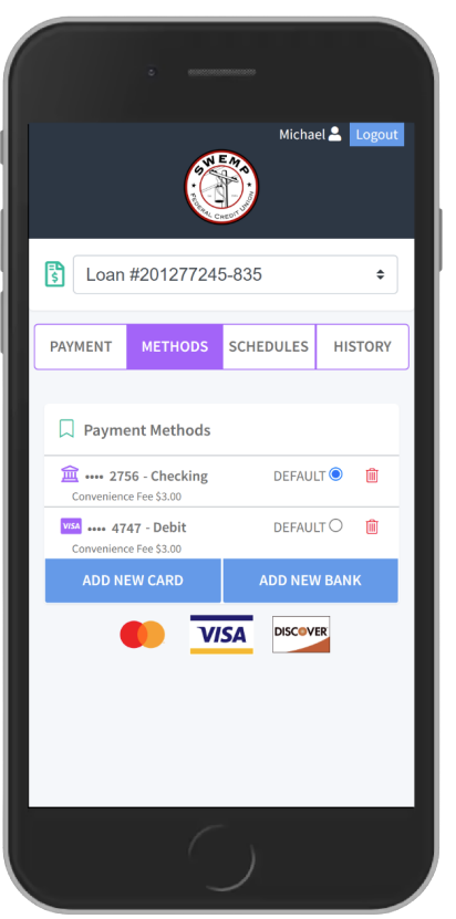 Add your Preferred Payment